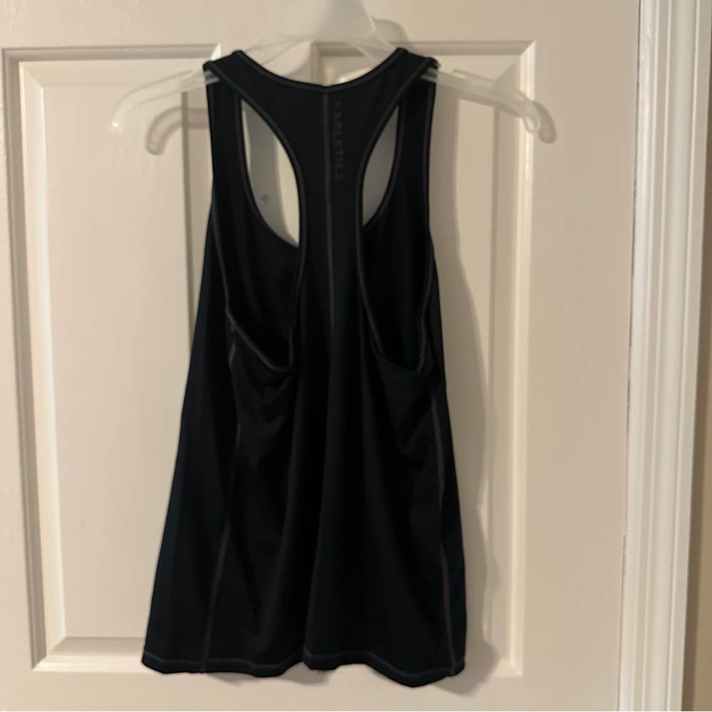 Black Fabletics Racerback Tank Top - Picture 2 of 3